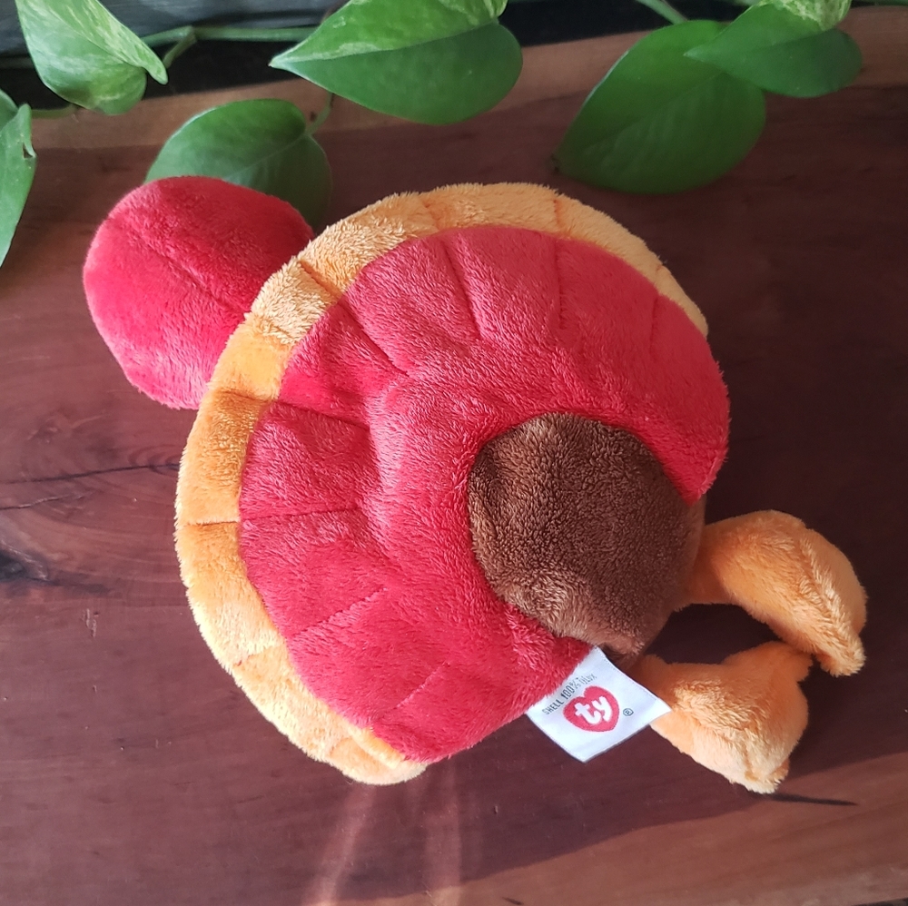 Ty Pluffie Beanie Baby Gobble the Turkey NEW 9 inch - Picture 10 of 11